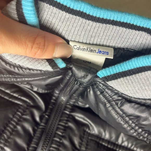 Calvin Klein 12 Month Old - 1 year Old Puffer Vest - Outdoor Jacket - Picture 2 of 6